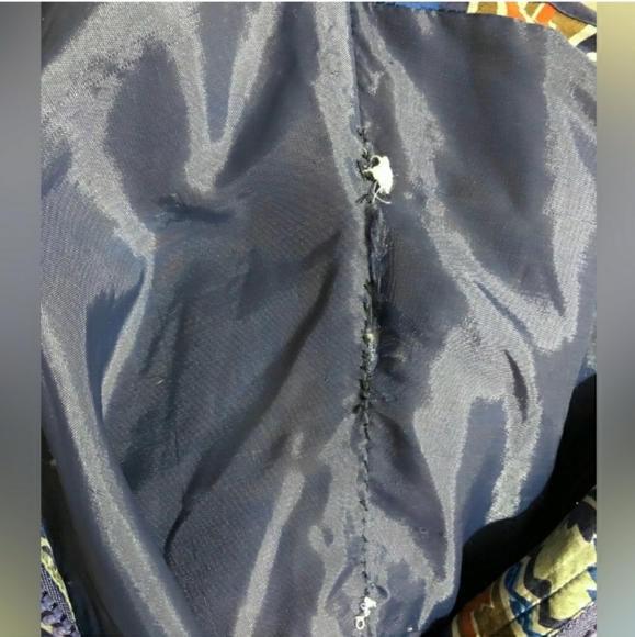 BOGARI Native Tribal Print Silk Bomber Jacket VINTAGE - Picture 7 of 11